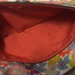 SOLD Floral coach purse and wristlet